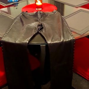 Hardy Davison leather pants